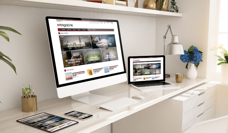 Un sitio web le da mayor credibilidad a los negocios y es como tener un vendedor todos los días sin descanso